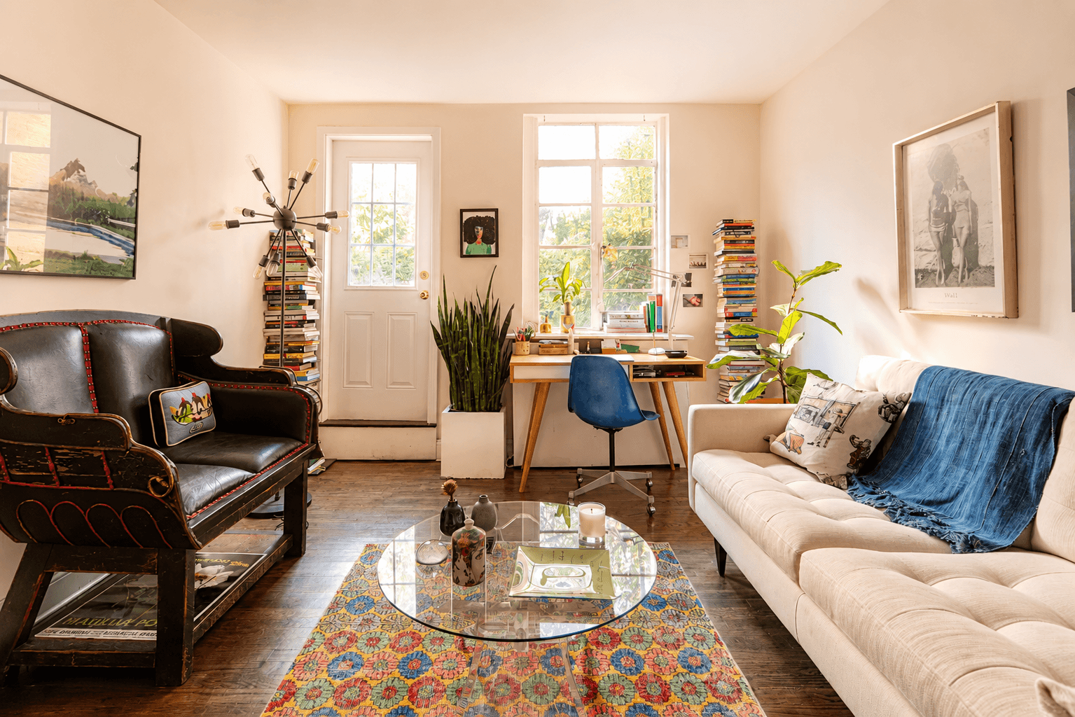Living room after AI enhancement